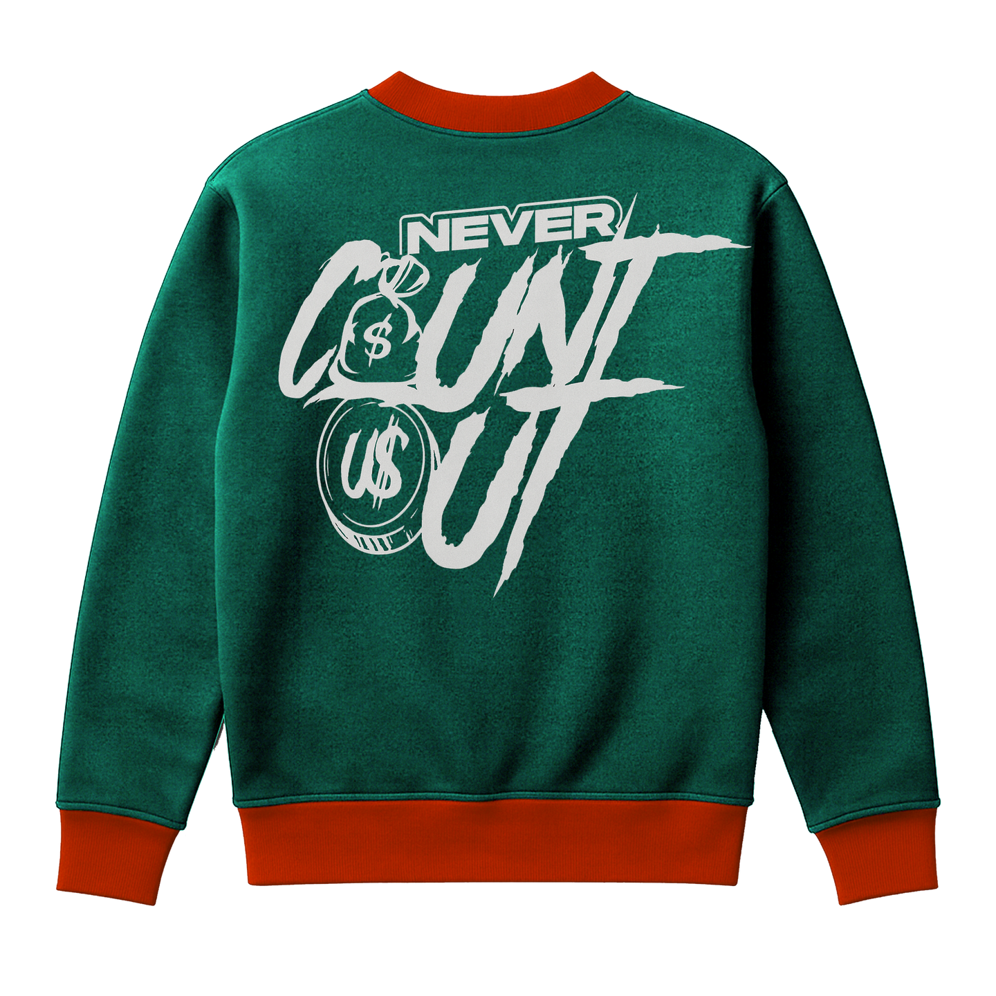 HRC GREEN CASHMERE SWEATER