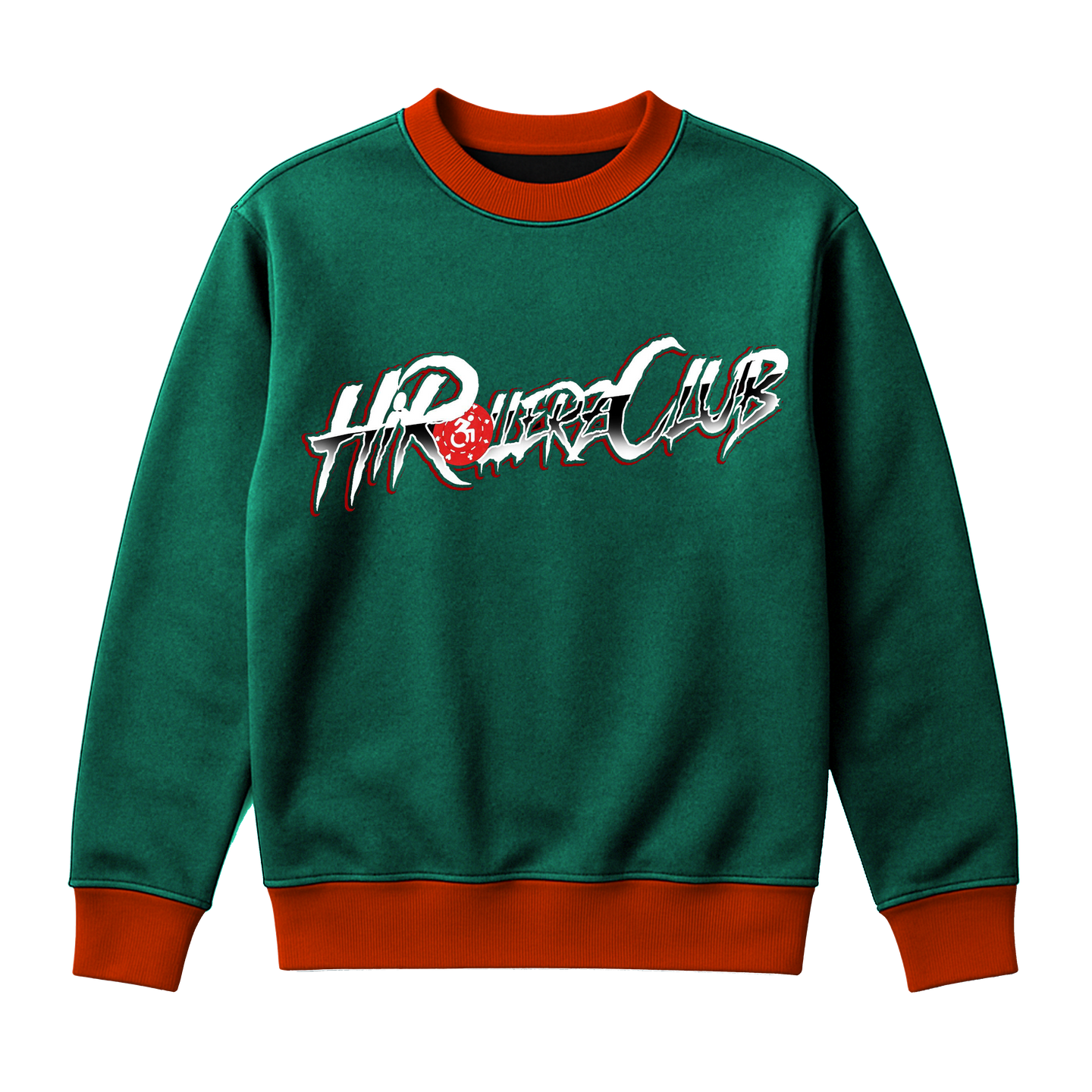 HRC GREEN CASHMERE SWEATER