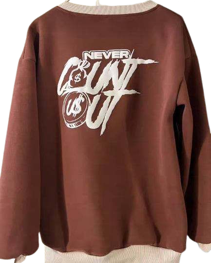 HRC BROWN CASHMERE SWEATER