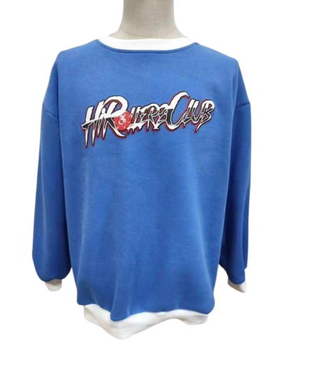 HRC BLUE CASHMERE SWEATER
